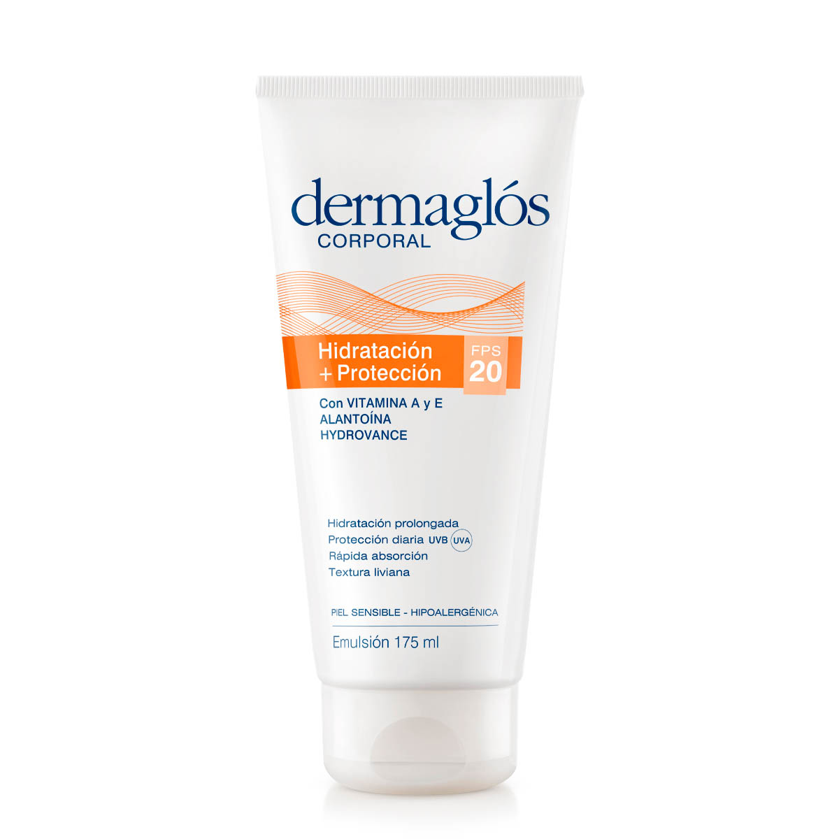 Dermaglós Corporal Emulsión Hidratación + Protección con FPS 20 175 ml