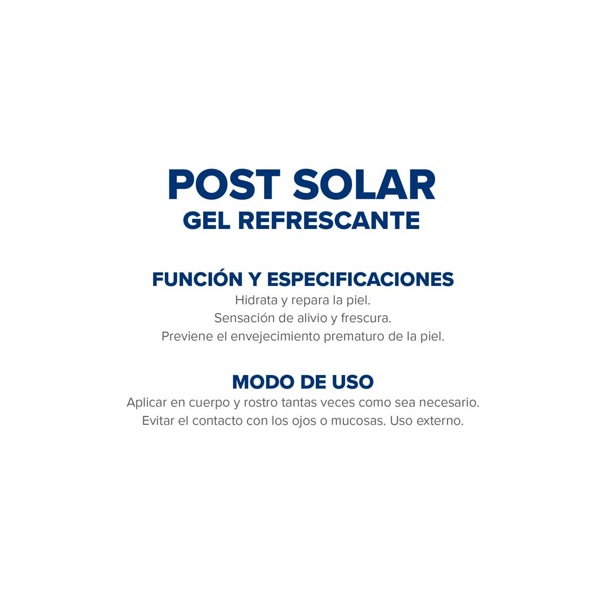 Gel Post Solar Dermaglós 50 g image number 6