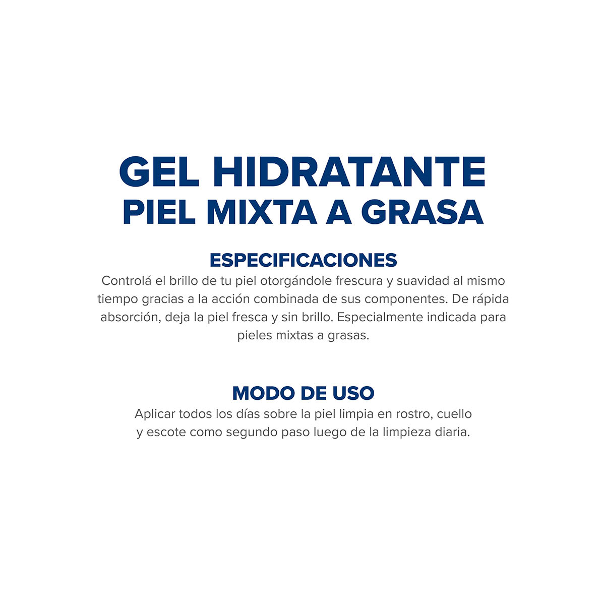 Dermaglós Facial Gel Hidratación Diaria Piel Mixta a Grasa 70 g image number 8
