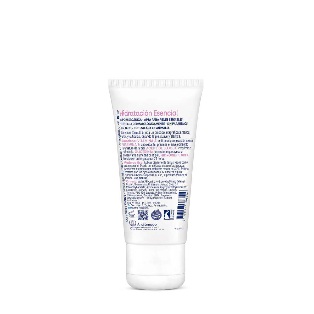 Dermaglós Corporal Crema para Manos Hidratación Esencial 50 g