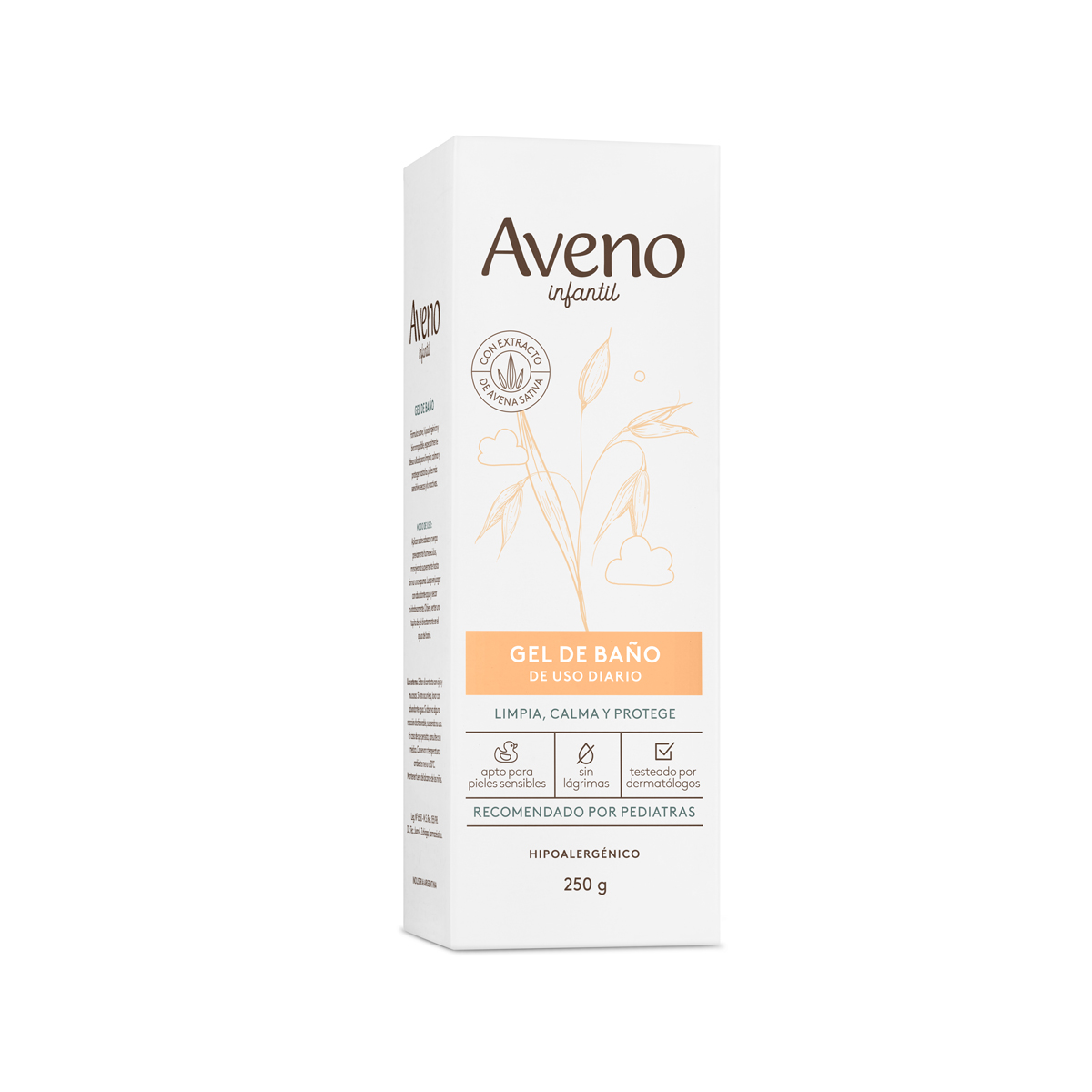 Aveno Infantil Gel de Baño de Uso Diario 250 g image number 2