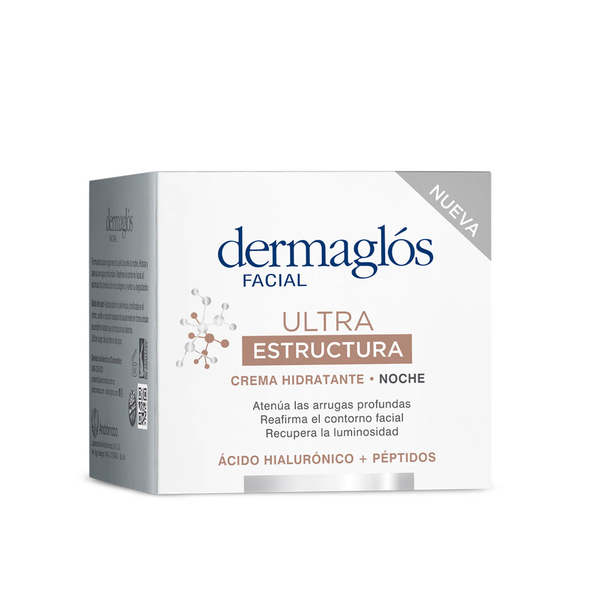 Crema Dermaglós Hidratante de Noche Ultra Estructura  50 g image number 3