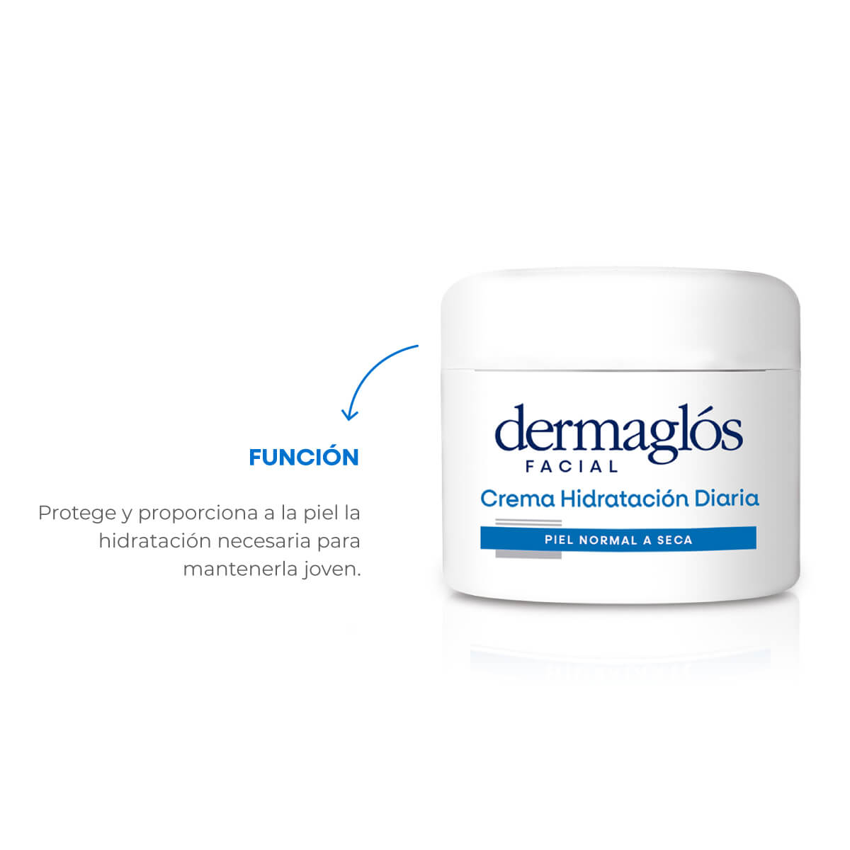 Dermaglós Facial Crema Hidratación Diaria Piel Equilibrada a Seca 50 g image number 8