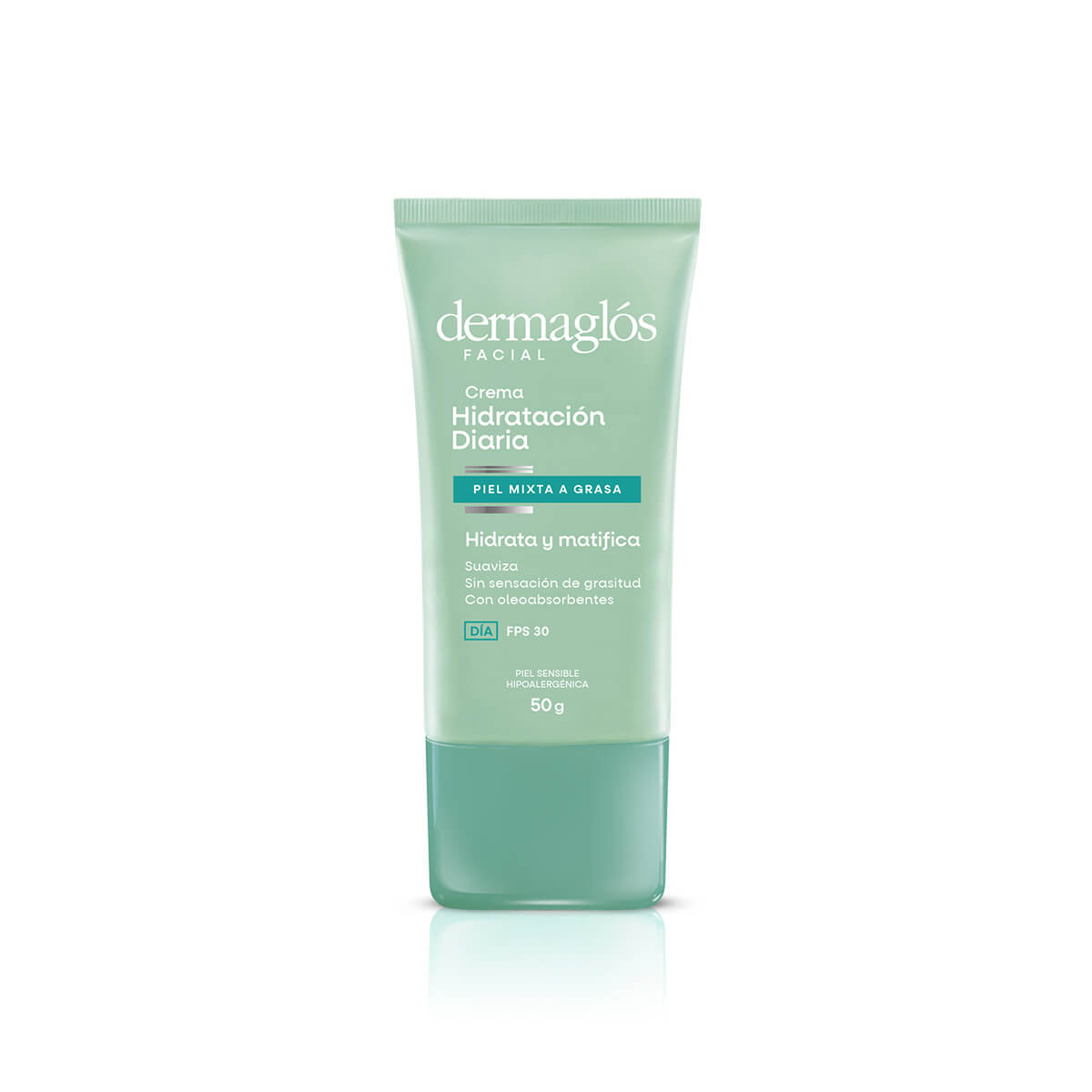 Dermaglós Facial Crema Hidratación Diaria FPS 30 Piel Mixta a Grasa 50 g