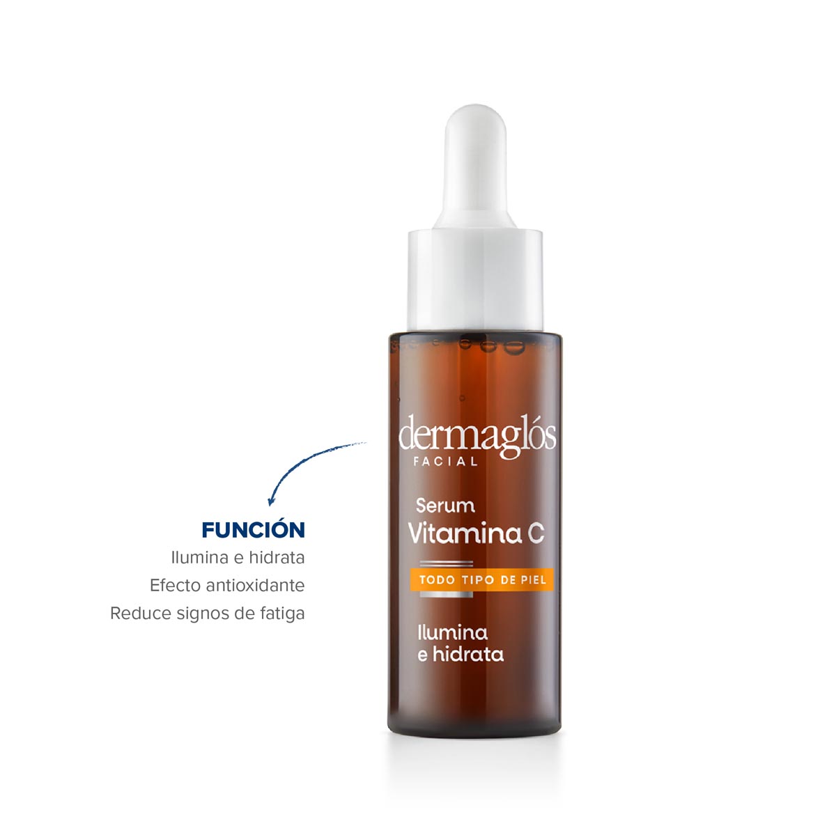 Dermaglós Facial Serum Vitamina C 25 ml image number 4