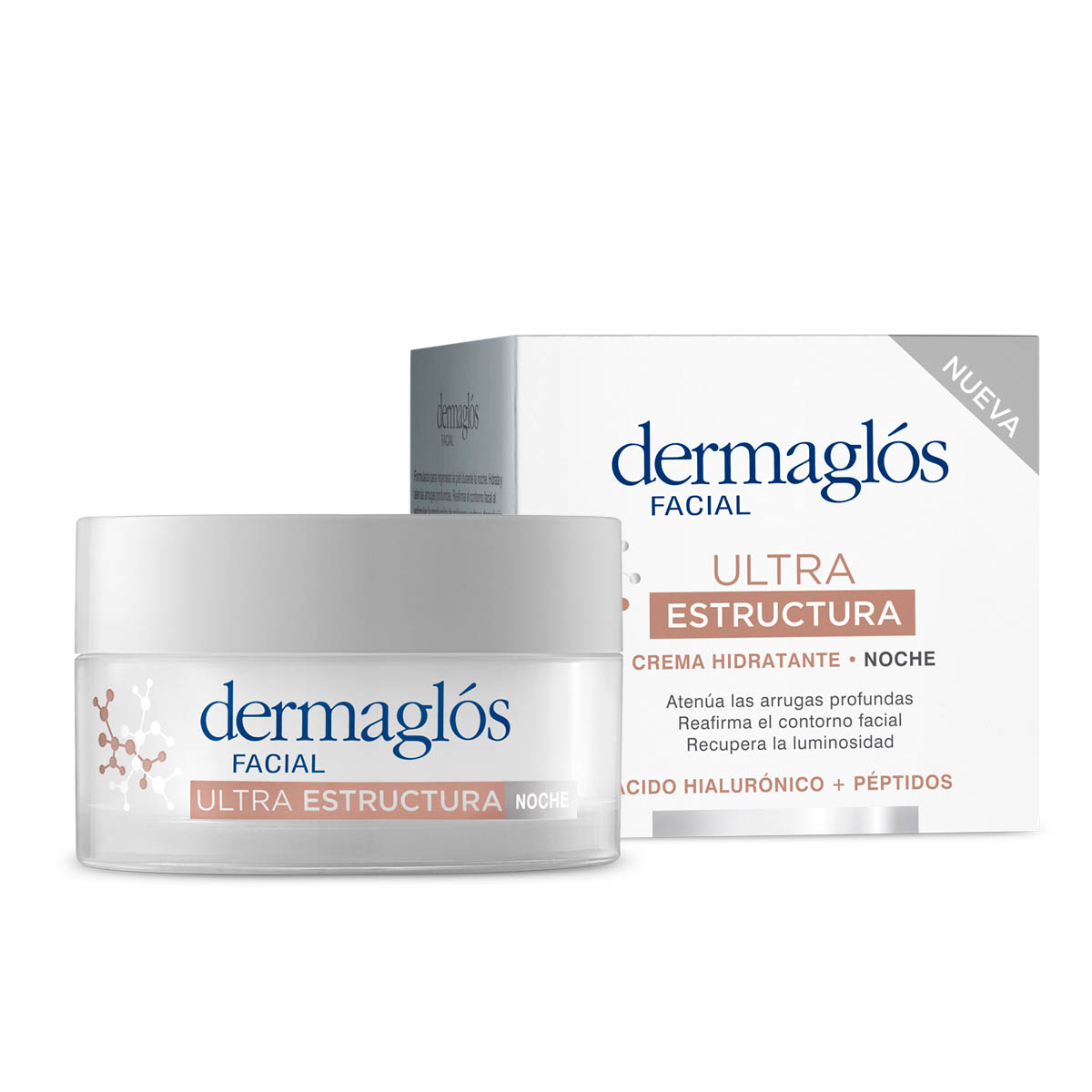 Crema Dermaglós Hidratante de Noche Ultra Estructura  50 g