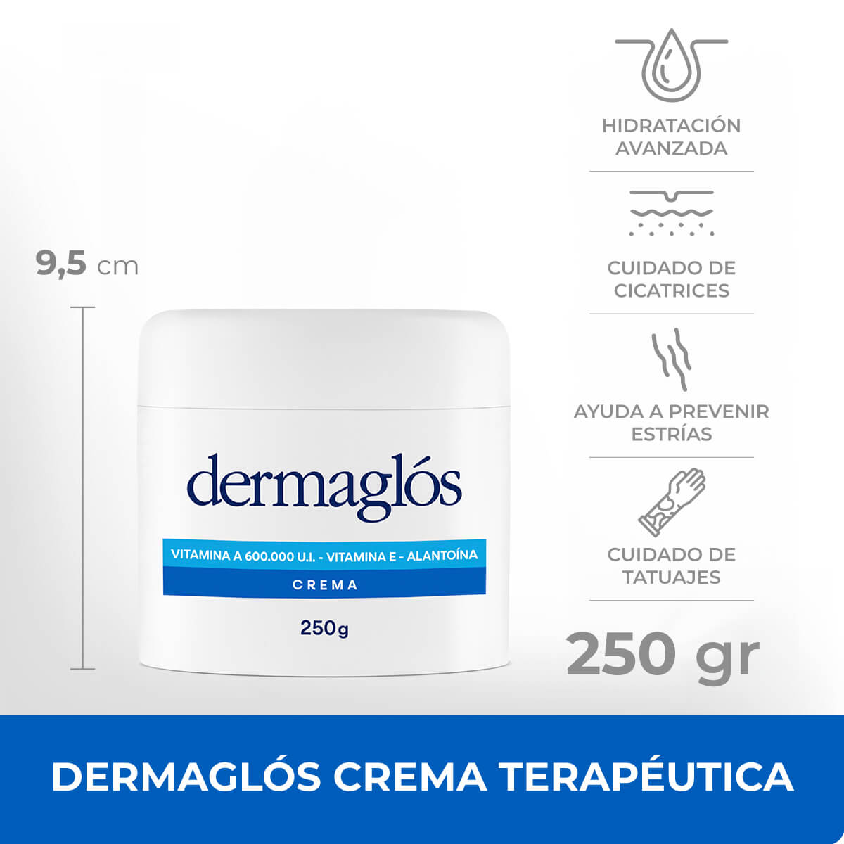 Dermaglós Terapéutica Crema 250 g image number 8