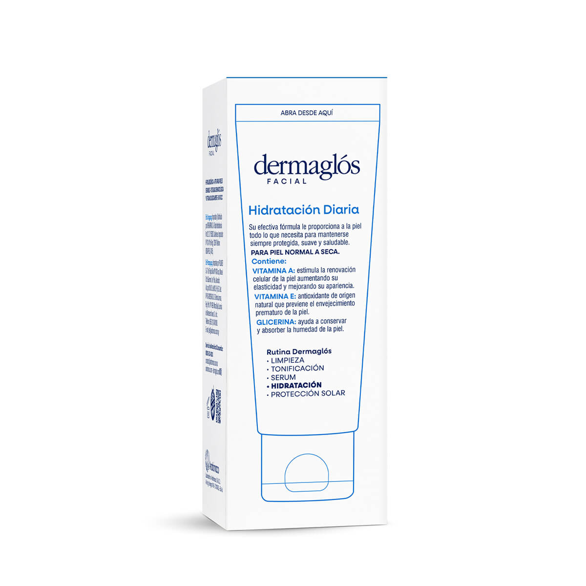 Dermaglós Facial Crema Hidratación Diaria FPS 20 Piel Equilibrada a Seca 70 g image number 5
