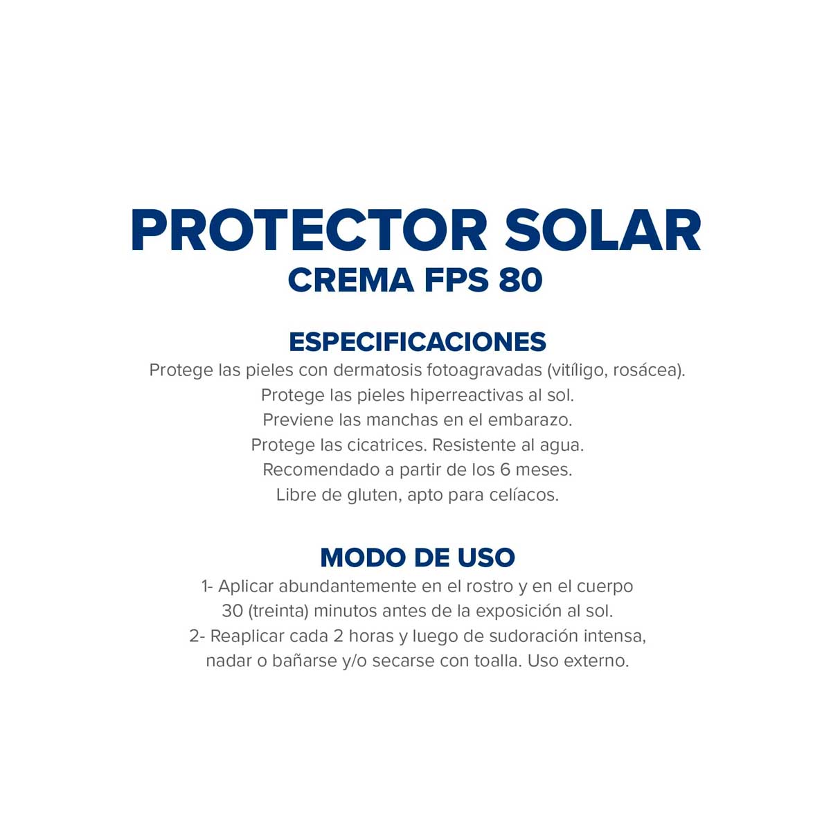 Protector Solar Dermaglós FPS 80 crema 90 g image number 6