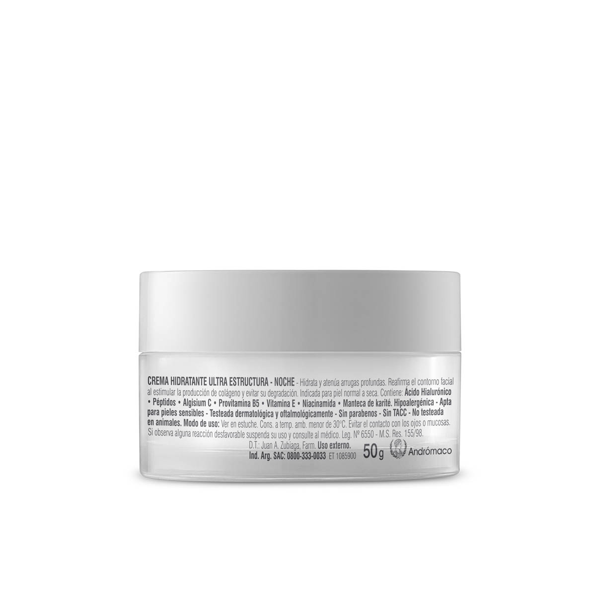 Crema Dermaglós Hidratante de Noche Ultra Estructura  50 g image number 2