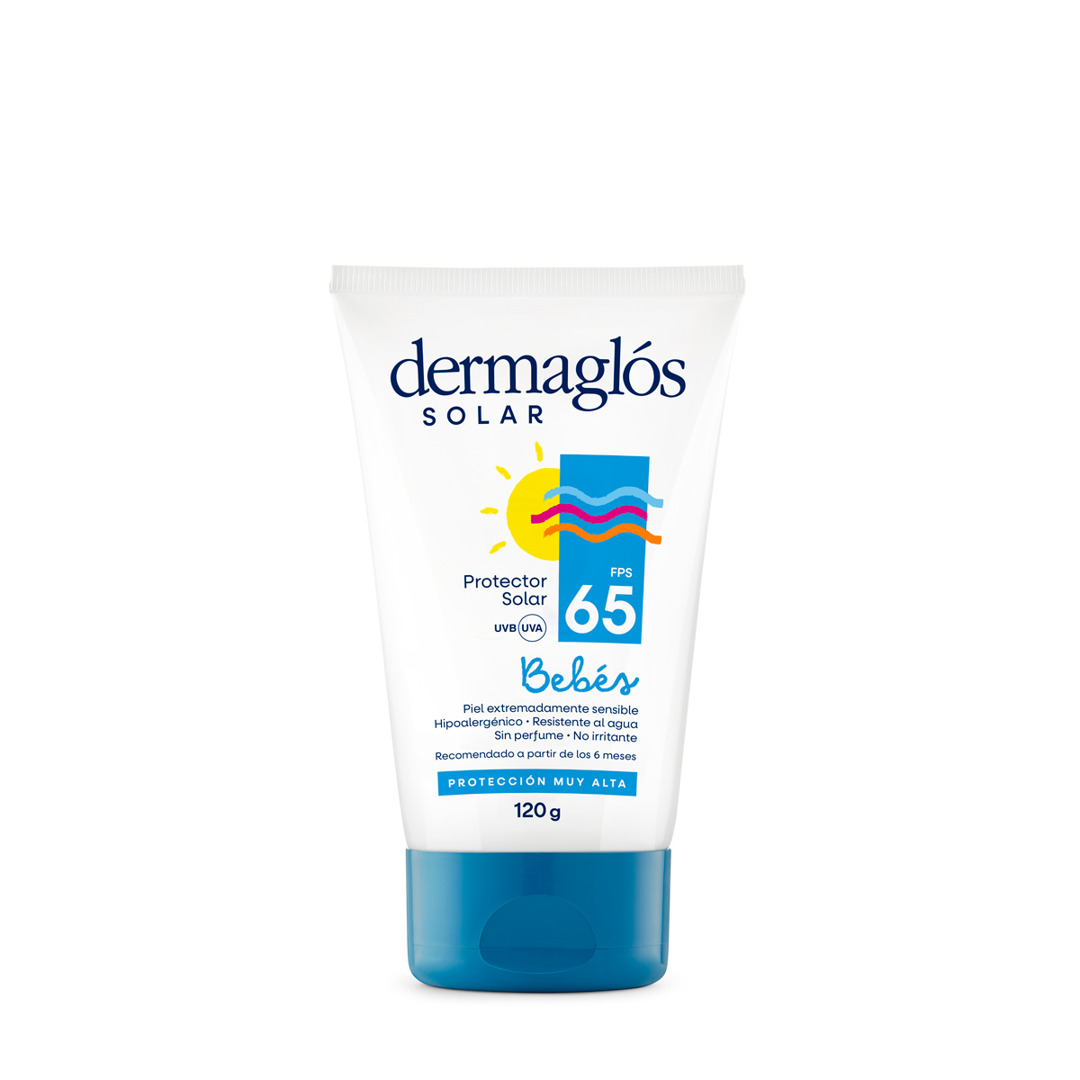 Protector Solar Bebés Dermaglós FPS 65 crema 120 g