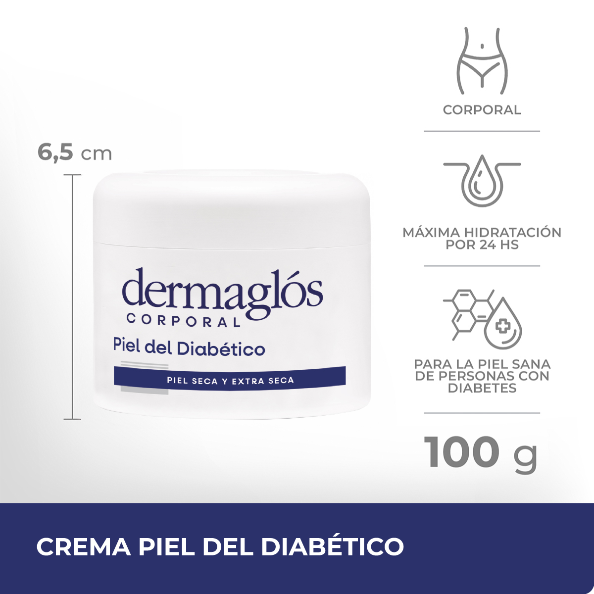 Dermaglós Corporal Crema Piel del Diabético 100 g