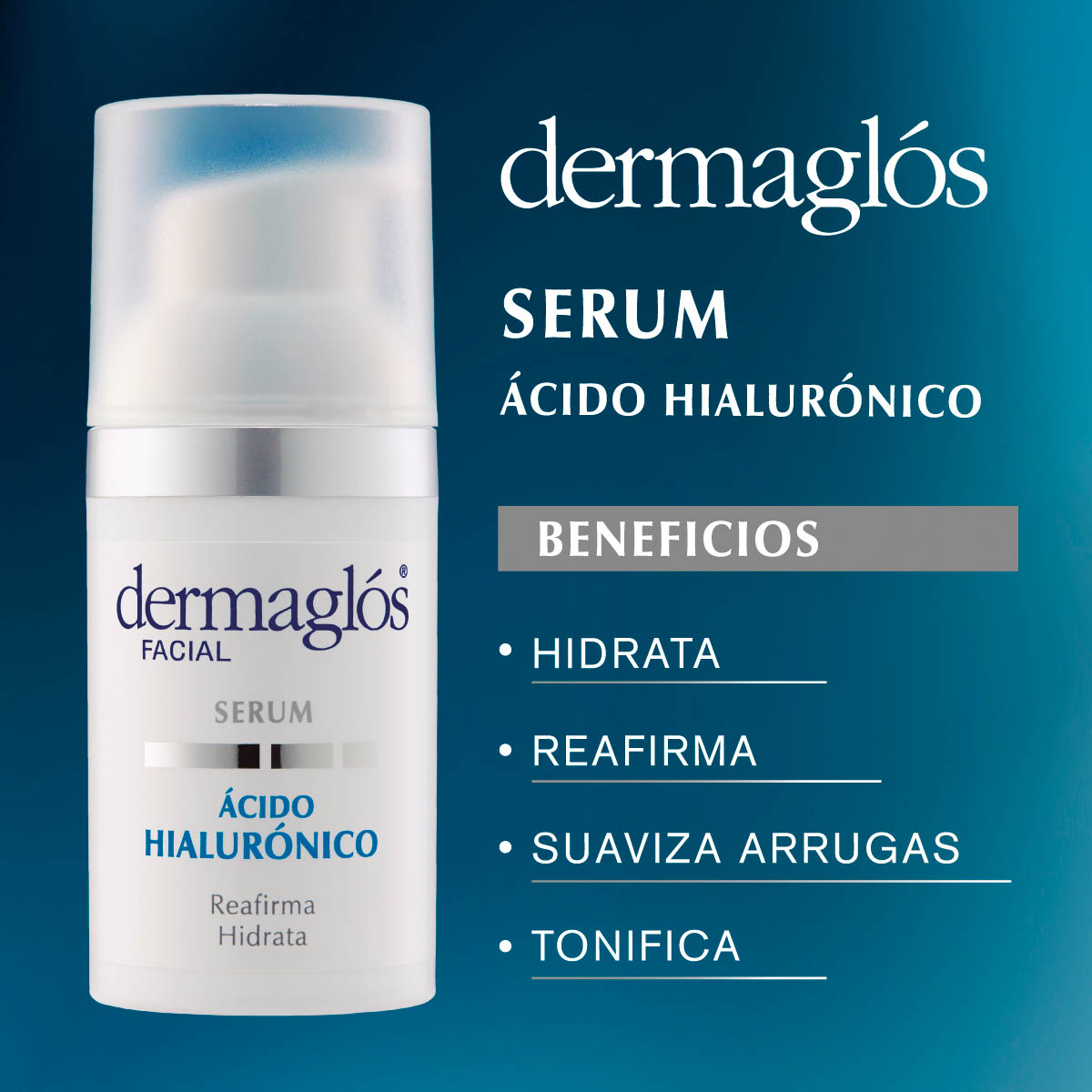 Dermaglós Facial Serum Ácido Hialurónico 30 ml image number 7