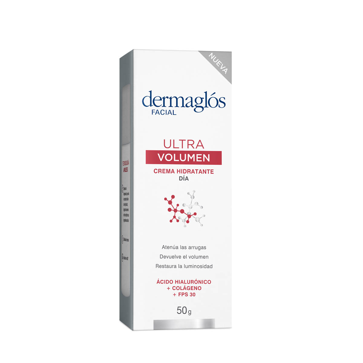 Dermaglós Facial Crema de Día Ultra Volumen con FPS 30 50 g image number 3