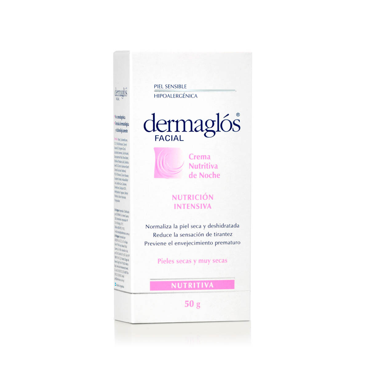 Dermaglós Facial Crema Hidratación Diaria Piel Seca y Extra Seca 50 g image number 3