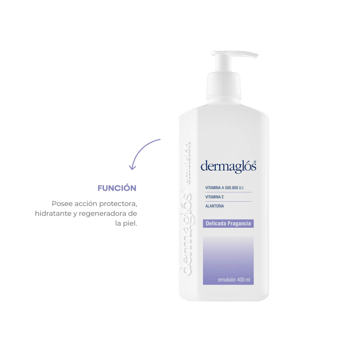 Dermaglós Terapéutica Delicada Fragancia Emulsión 400 ml