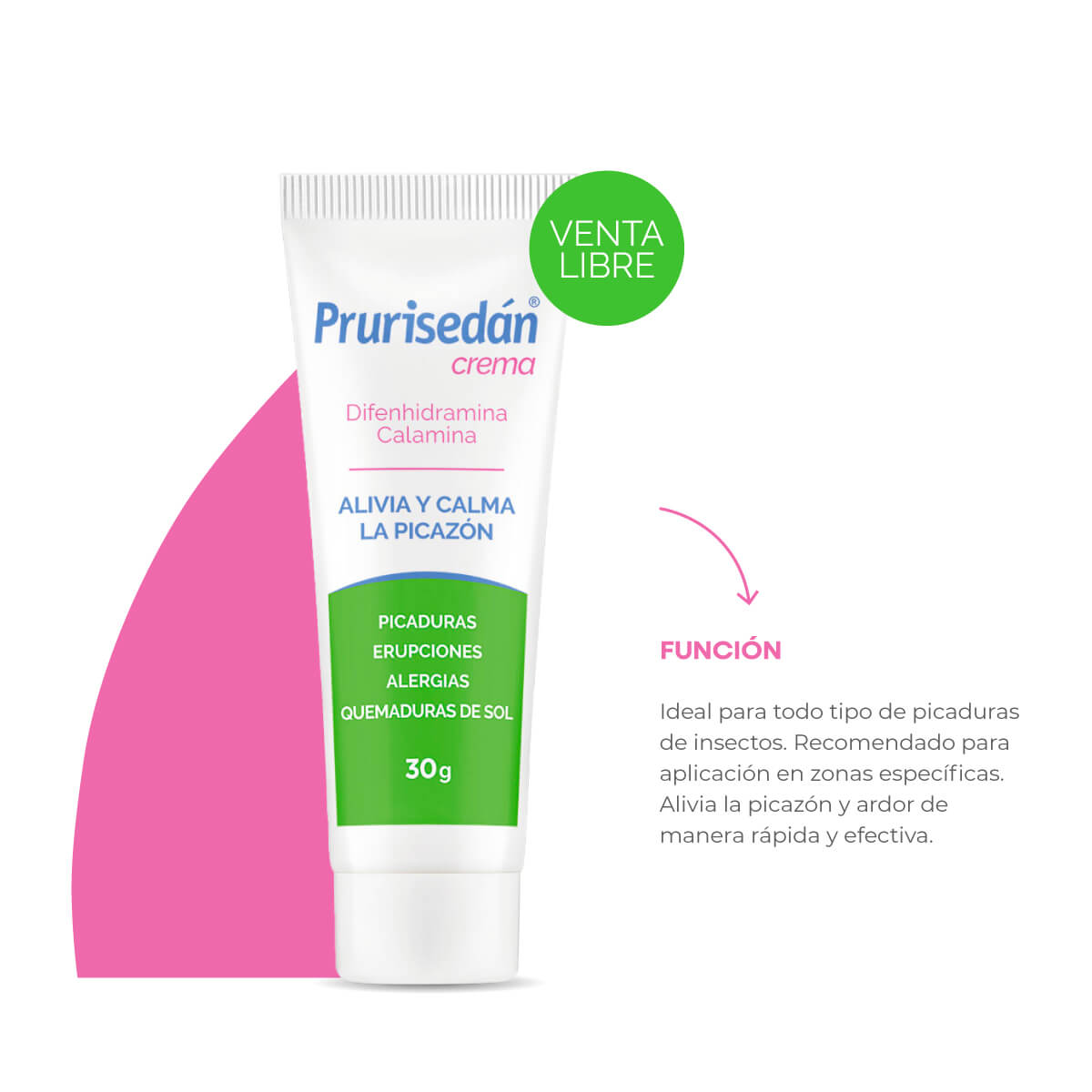 Crema Prurisedán 30 g