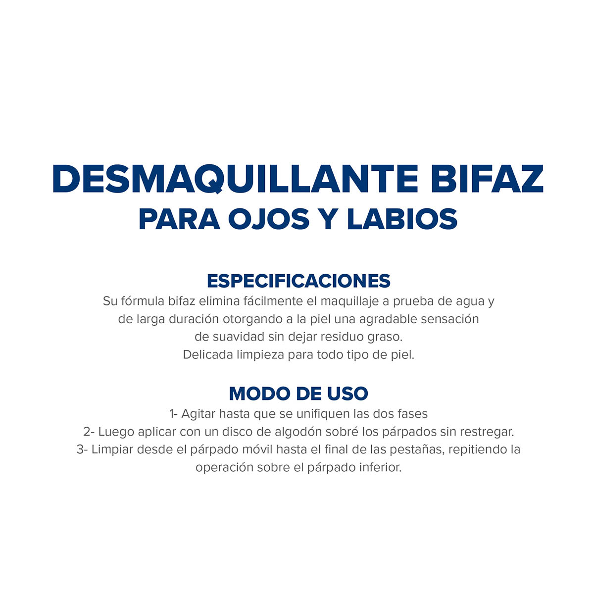 Dermaglós Facial Desmaquillante Bifaz de Ojos 100 ml image number 10