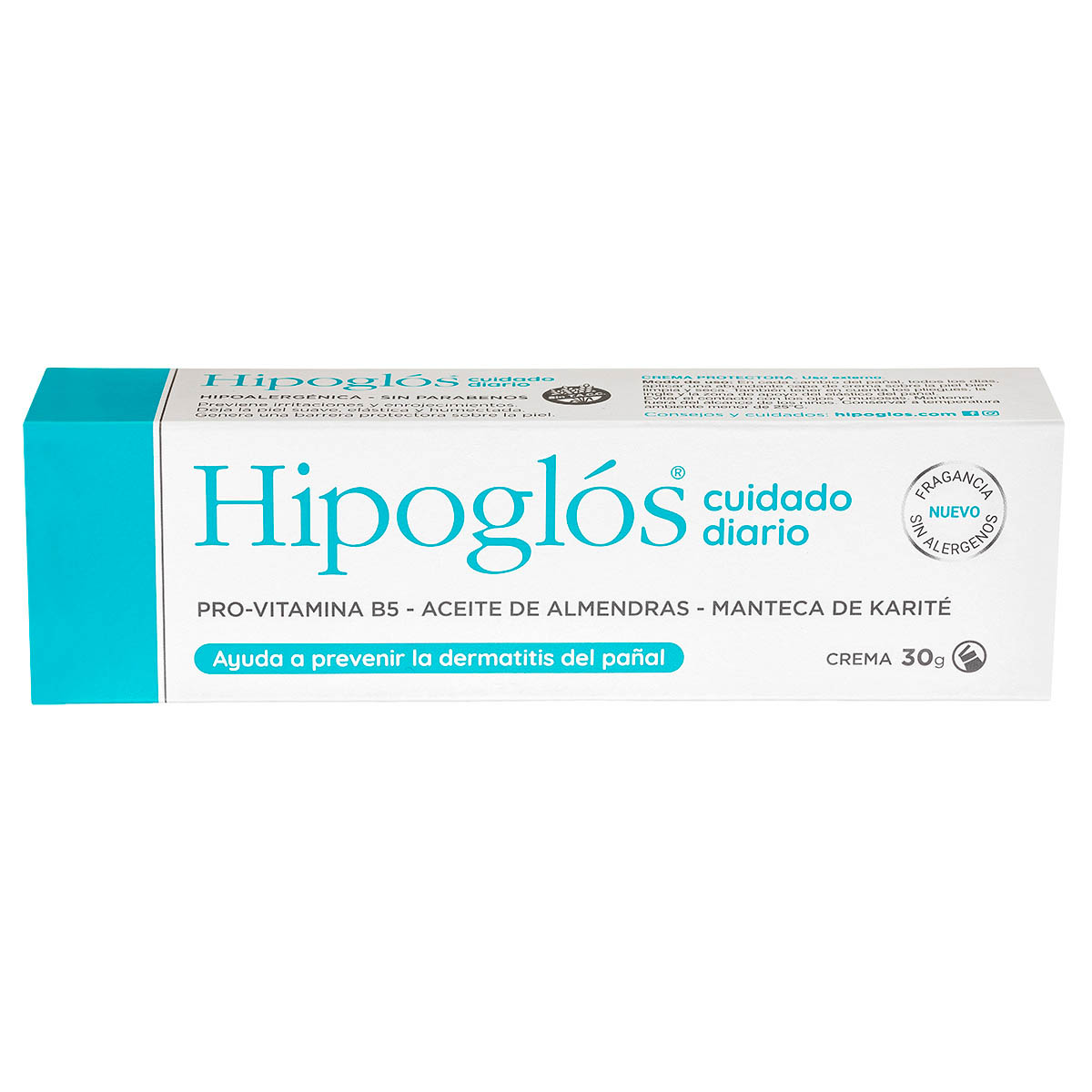 Crema Hipoglós Cuidado Diario 30 g previene paspaduras image number 2