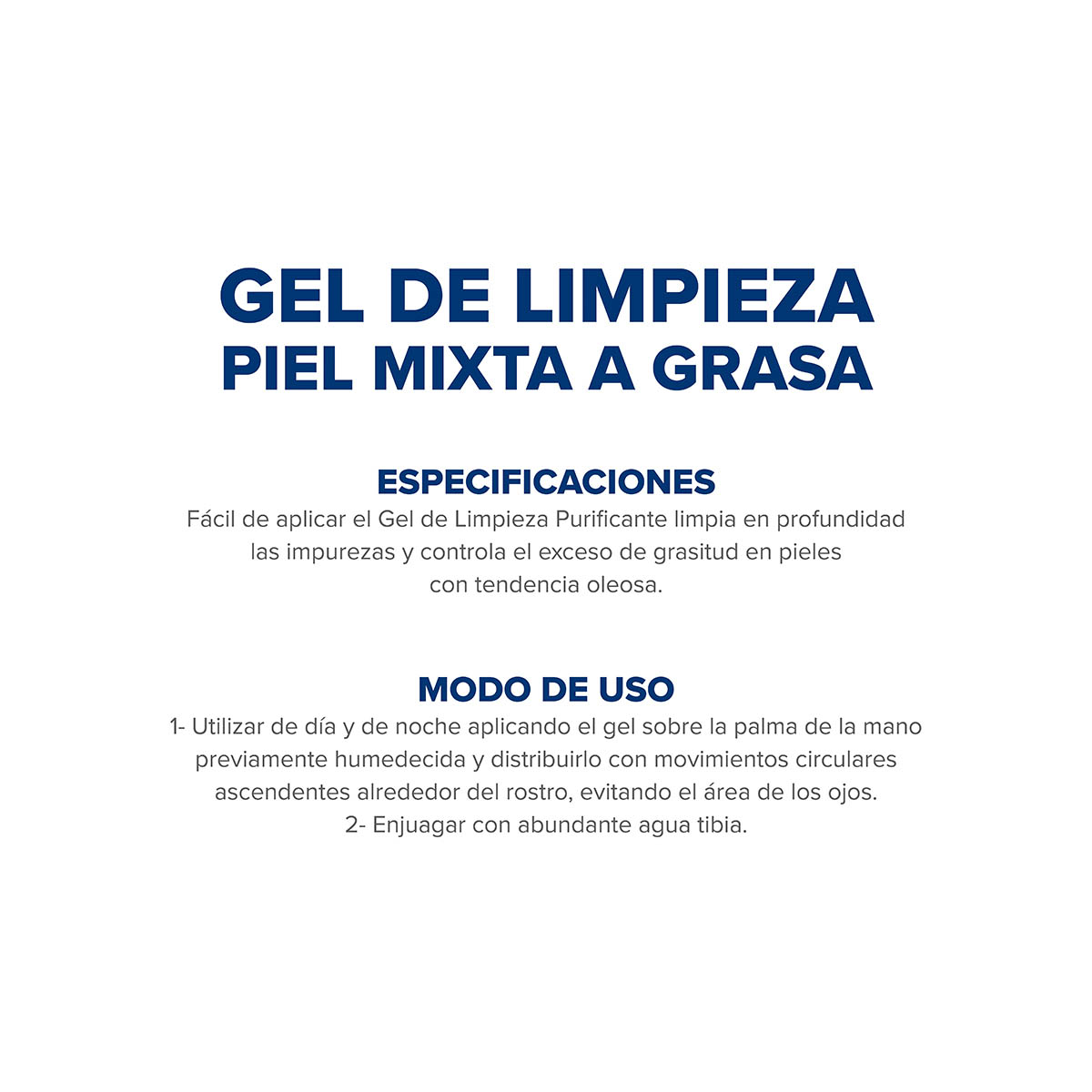 Dermaglós Facial Gel de Limpieza Piel Mixta a Grasa 150 g image number 7
