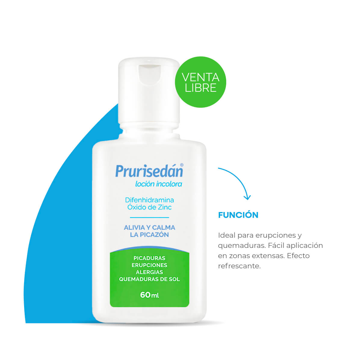 Loción Incolora Prurisedán 60 ml