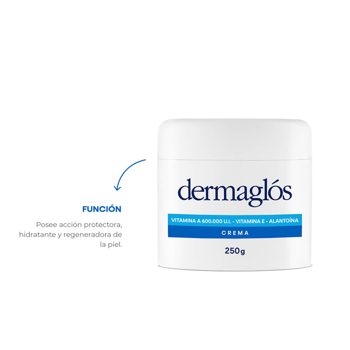 Dermaglós Terapéutica Crema 250 g image number 4