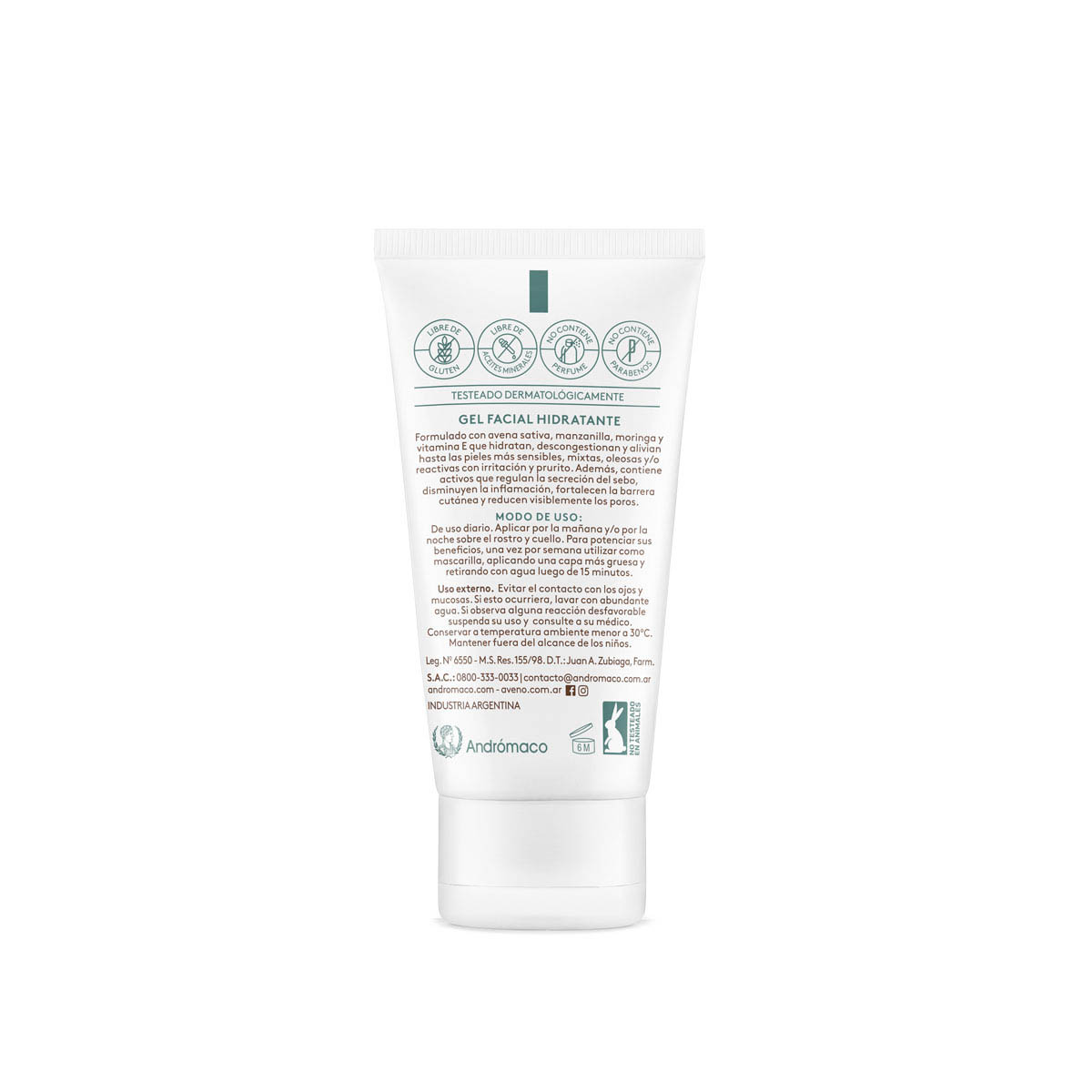 Aveno Gel Facial Hidratante de Uso Diario 50 g