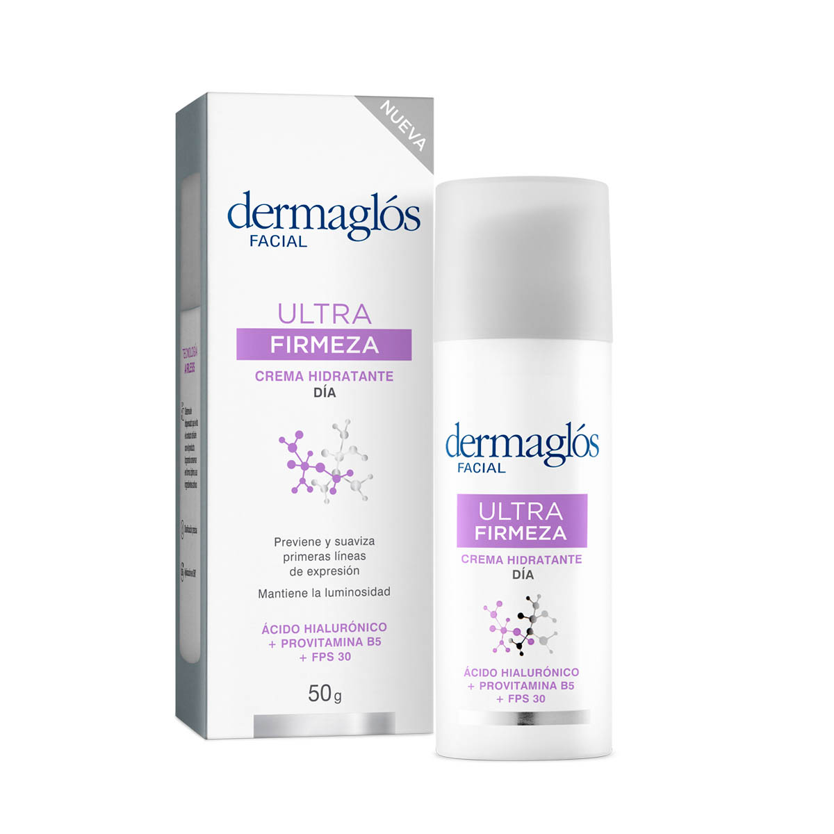 Dermaglós Facial Crema de Día Ultra Firmeza con FPS 30 50 g