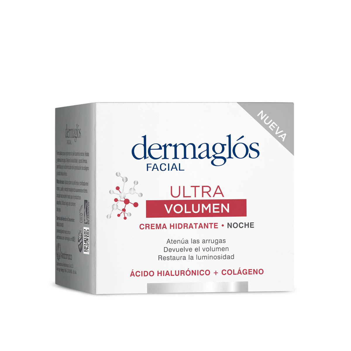 Dermaglós Facial Crema de Noche Ultra Volumen 50 g image number 3
