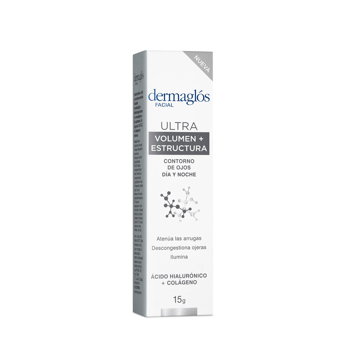 Crema Dermaglós Contorno Ojos Ultra Volumen y Estructura 15 g image number 3