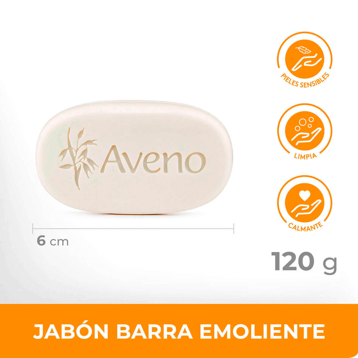 Aveno Jabón de Uso Diario 120 g image number 9