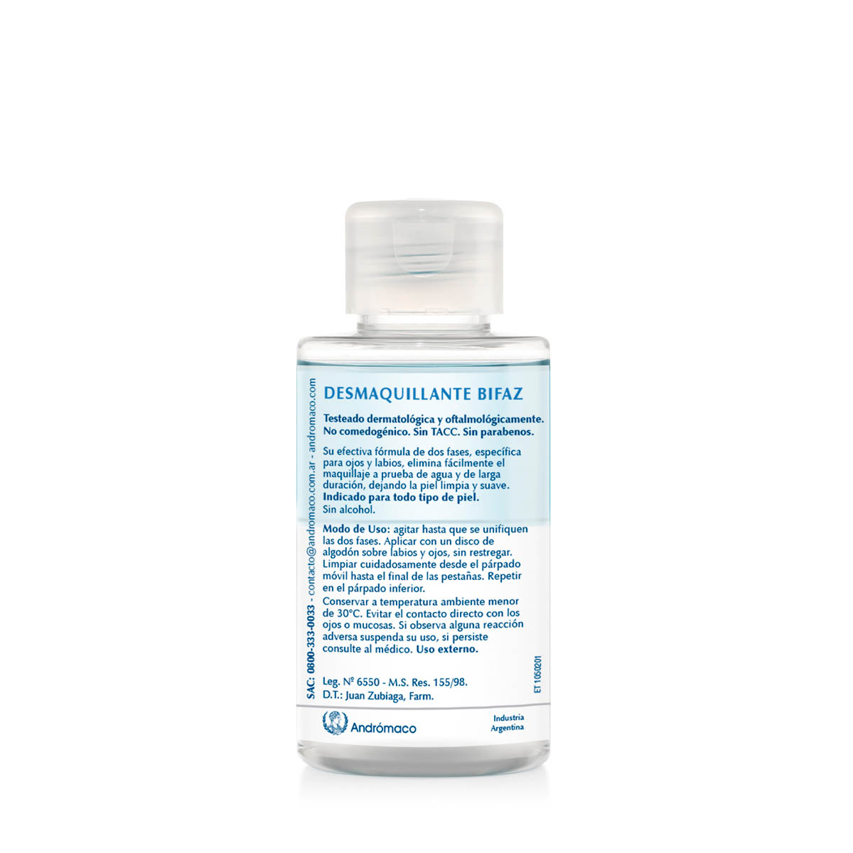 Dermaglós Facial Desmaquillante Bifaz de Ojos 100 ml image number 3