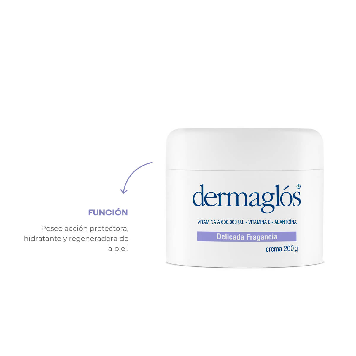 Dermaglós Terapéutica Delicada Fragancia Crema 200 g