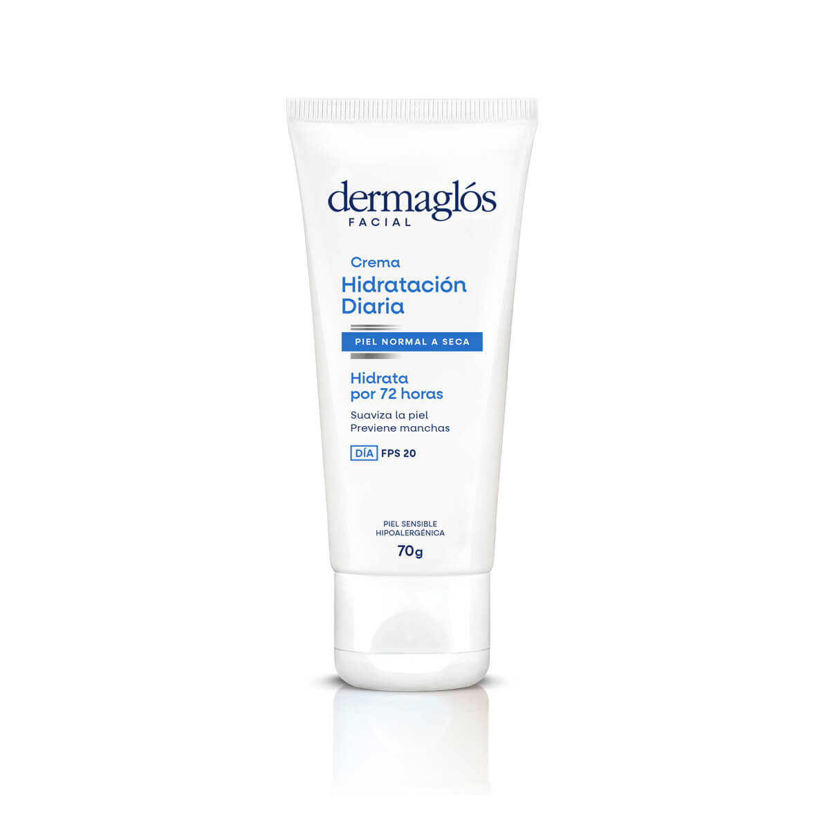 Dermaglós Facial Crema Hidratación Diaria FPS 20 Piel Equilibrada a Seca 70 g