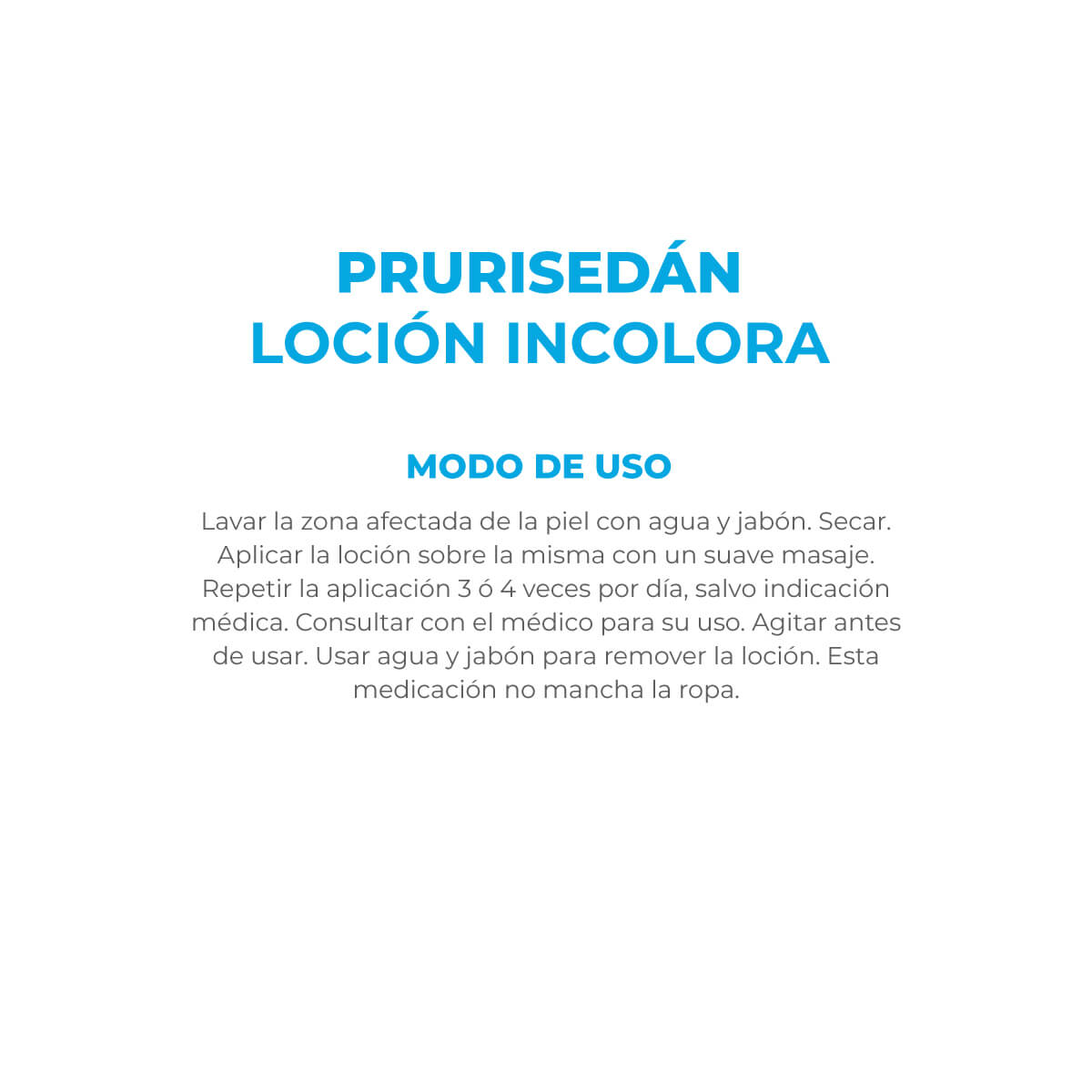 Loción Incolora Prurisedán 60 ml image number 2