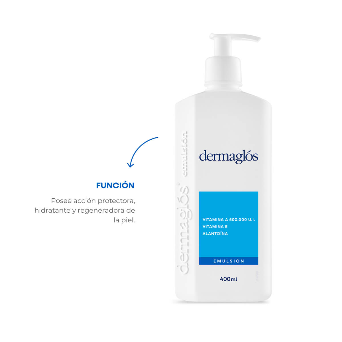 Dermaglós Terapéutica Emulsión 400 ml image number 4