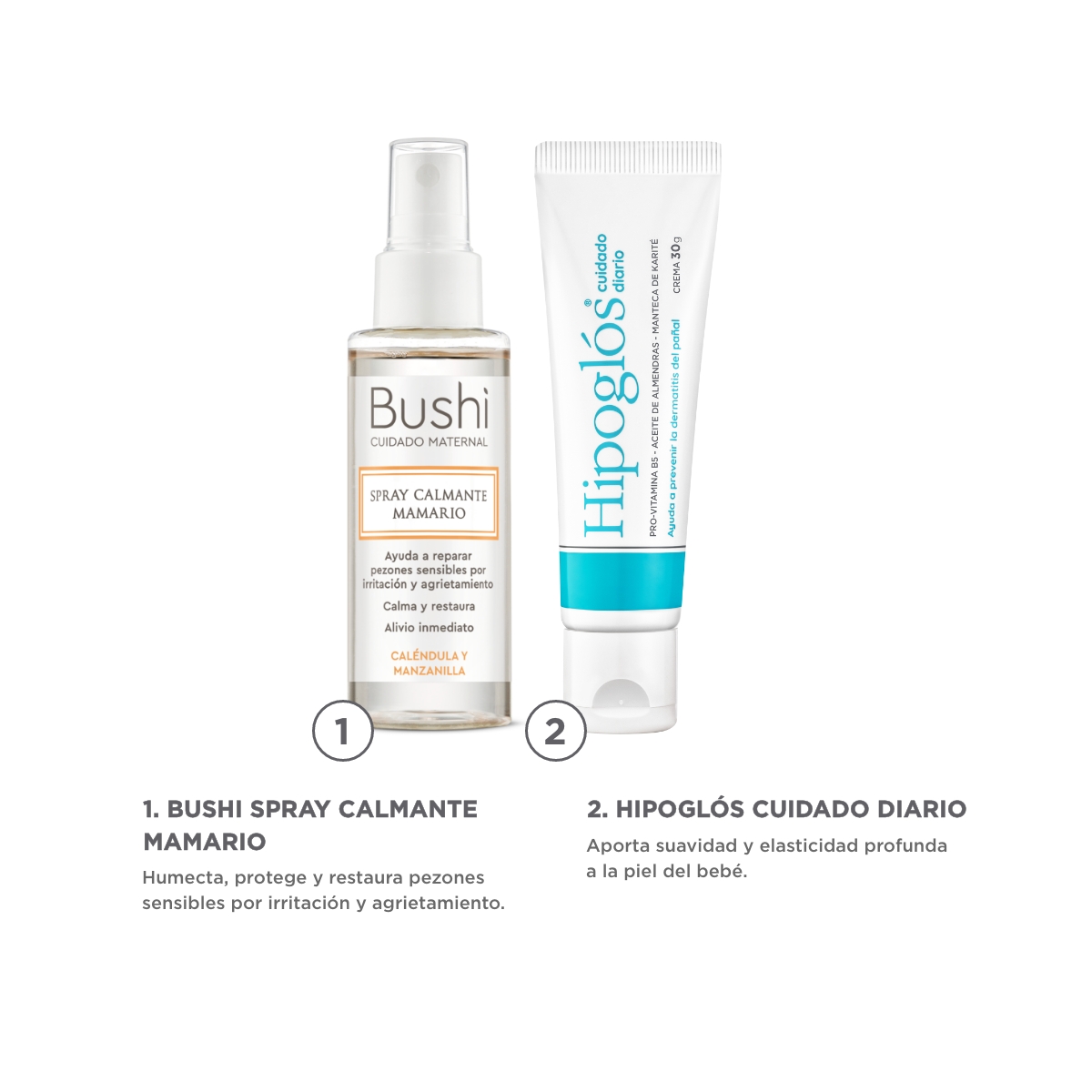 Kit Bushi Spray Calmante + Hipoglós CD 30 g