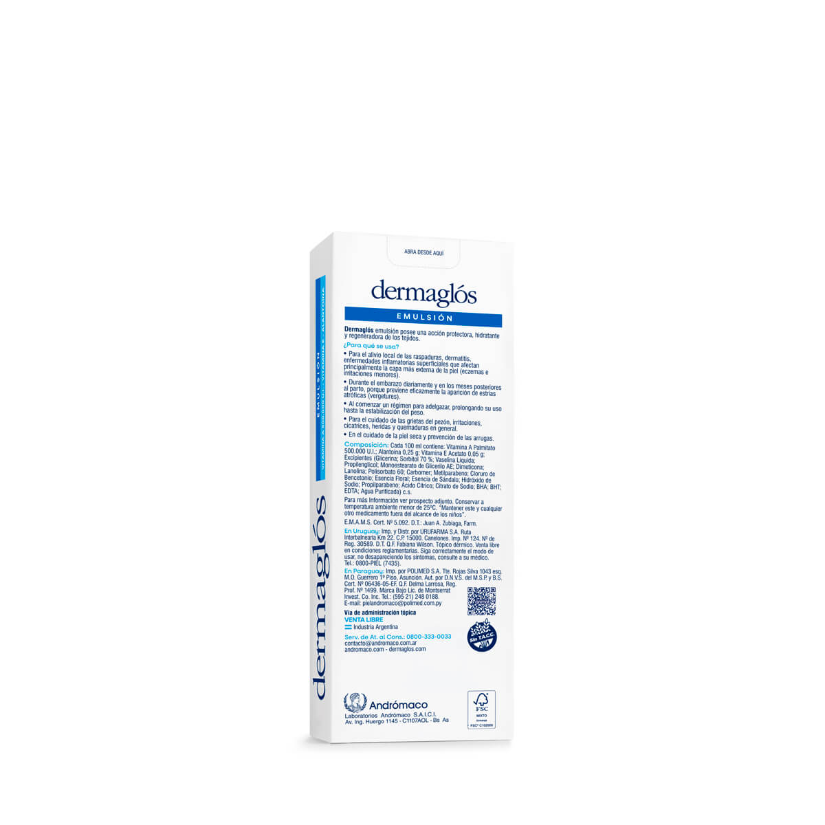 Dermaglós Terapéutica Emulsión 200 ml image number 3