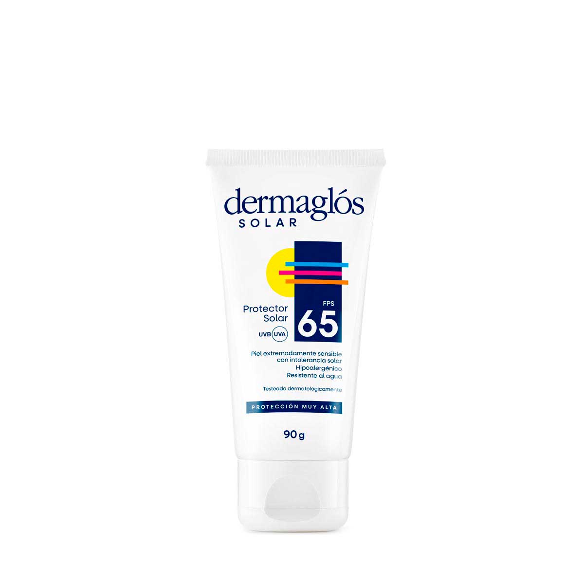 Protector Solar Dermaglós FPS 65 crema 90 g