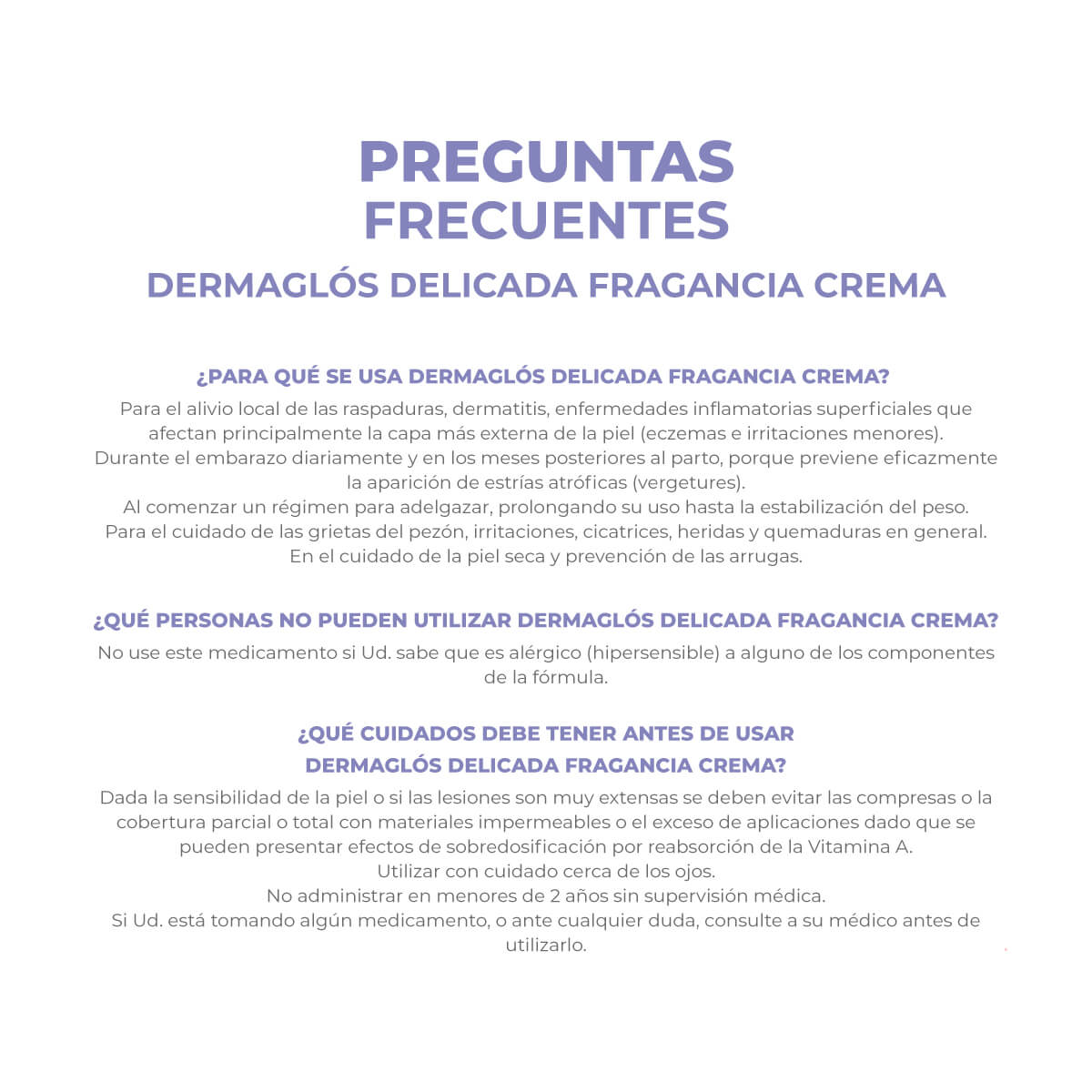 Dermaglós Terapéutica Delicada Fragancia Crema 200 g image number 3