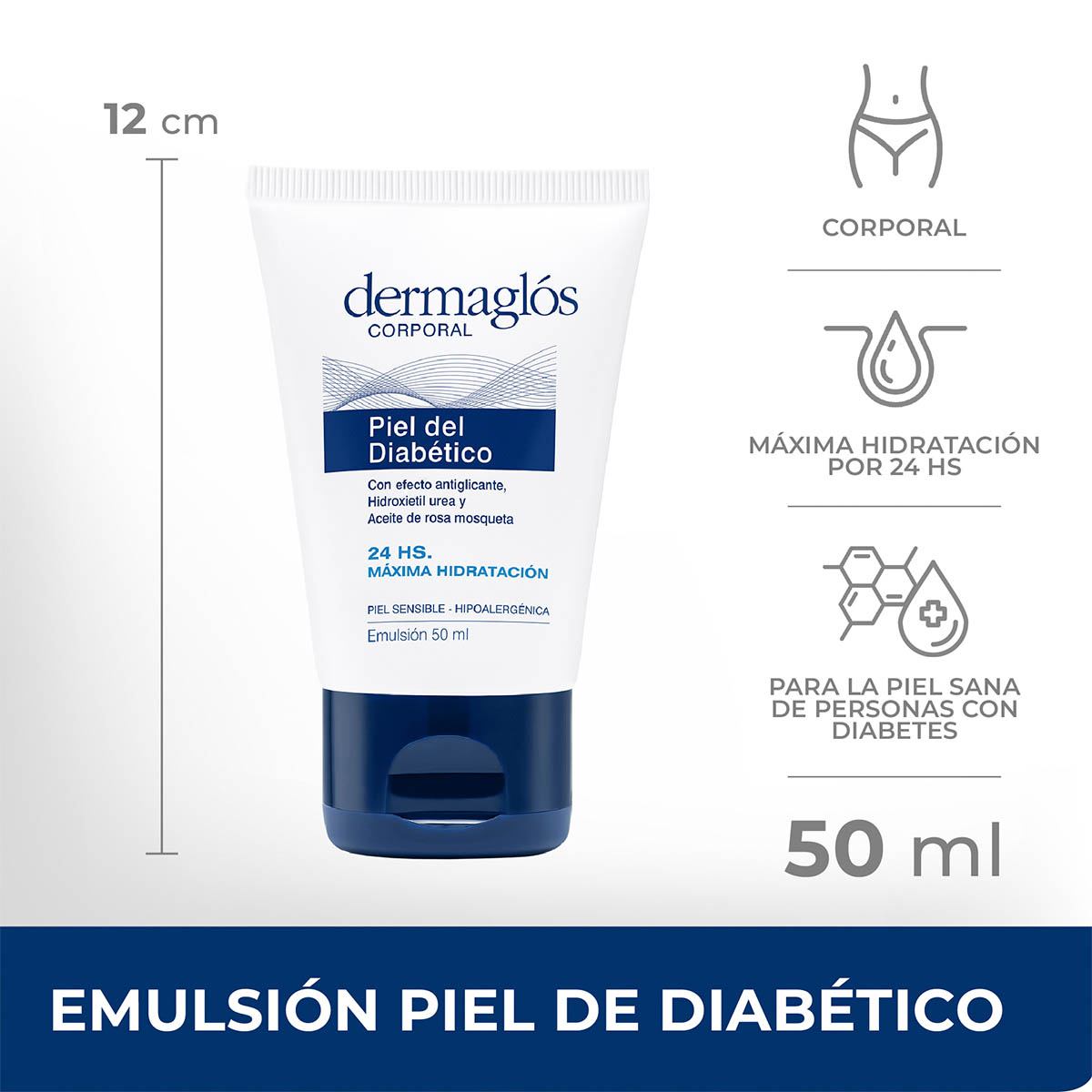 Dermaglós Corporal Emulsión Piel del Diabético 50 ml