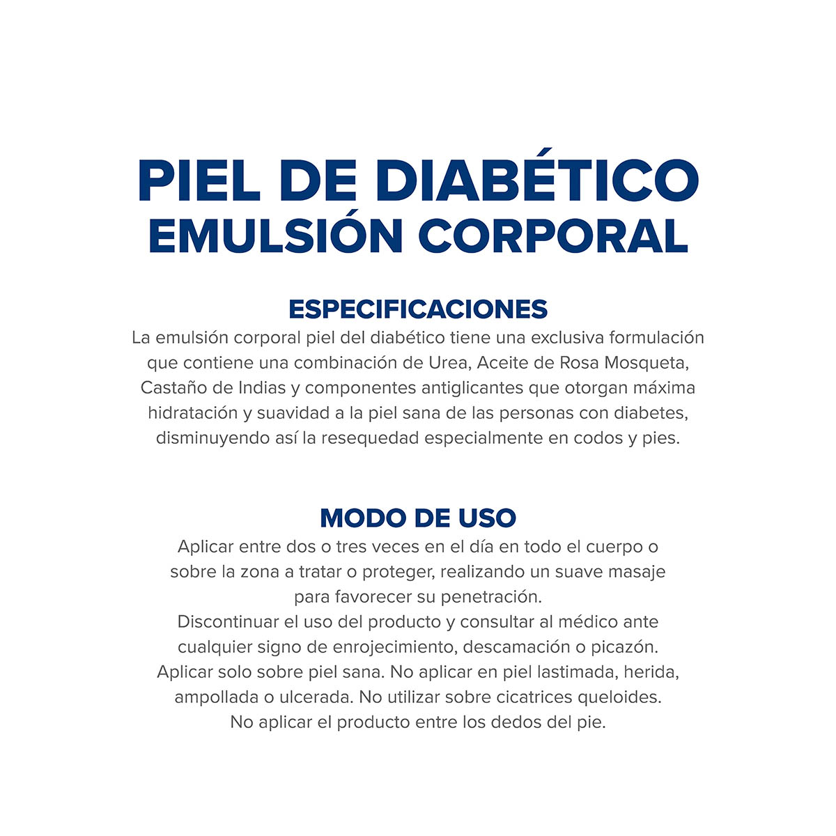 Dermaglós Corporal Emulsión Piel del Diabético 50 ml image number 4