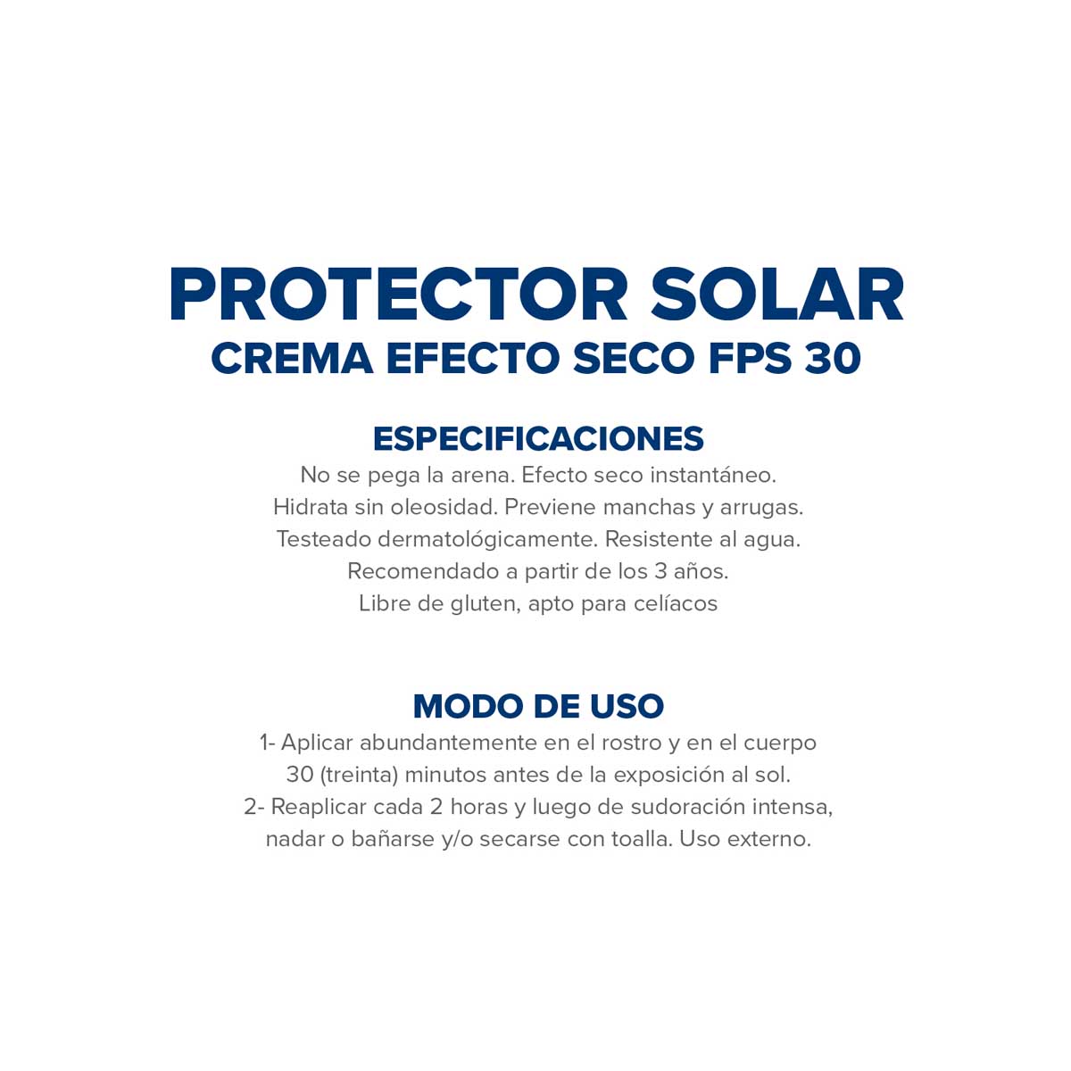 Protector Solar Dermaglós FPS 30 efecto seco crema 180 g image number 6