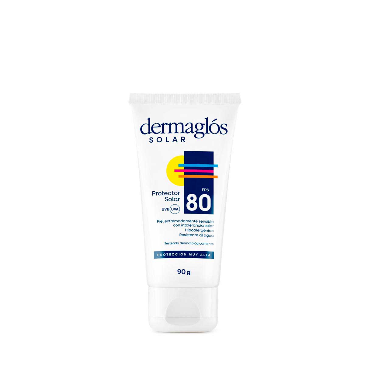 Protector Solar Dermaglós FPS 80 crema 90 g image number 0