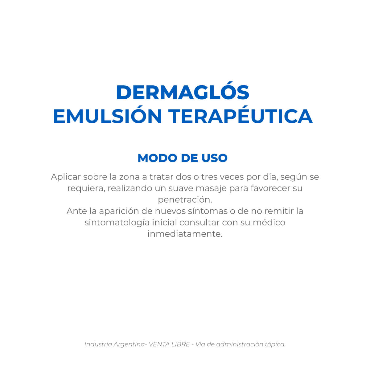 Dermaglós Terapéutica Emulsión 500 ml image number 5