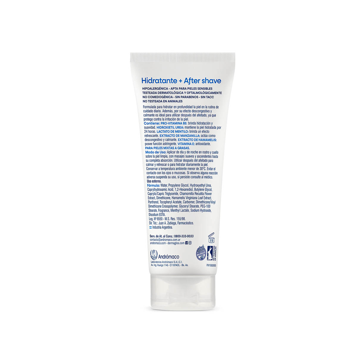 Dermaglós Hombres Crema Gel Hidratante + After Shave 100 ml