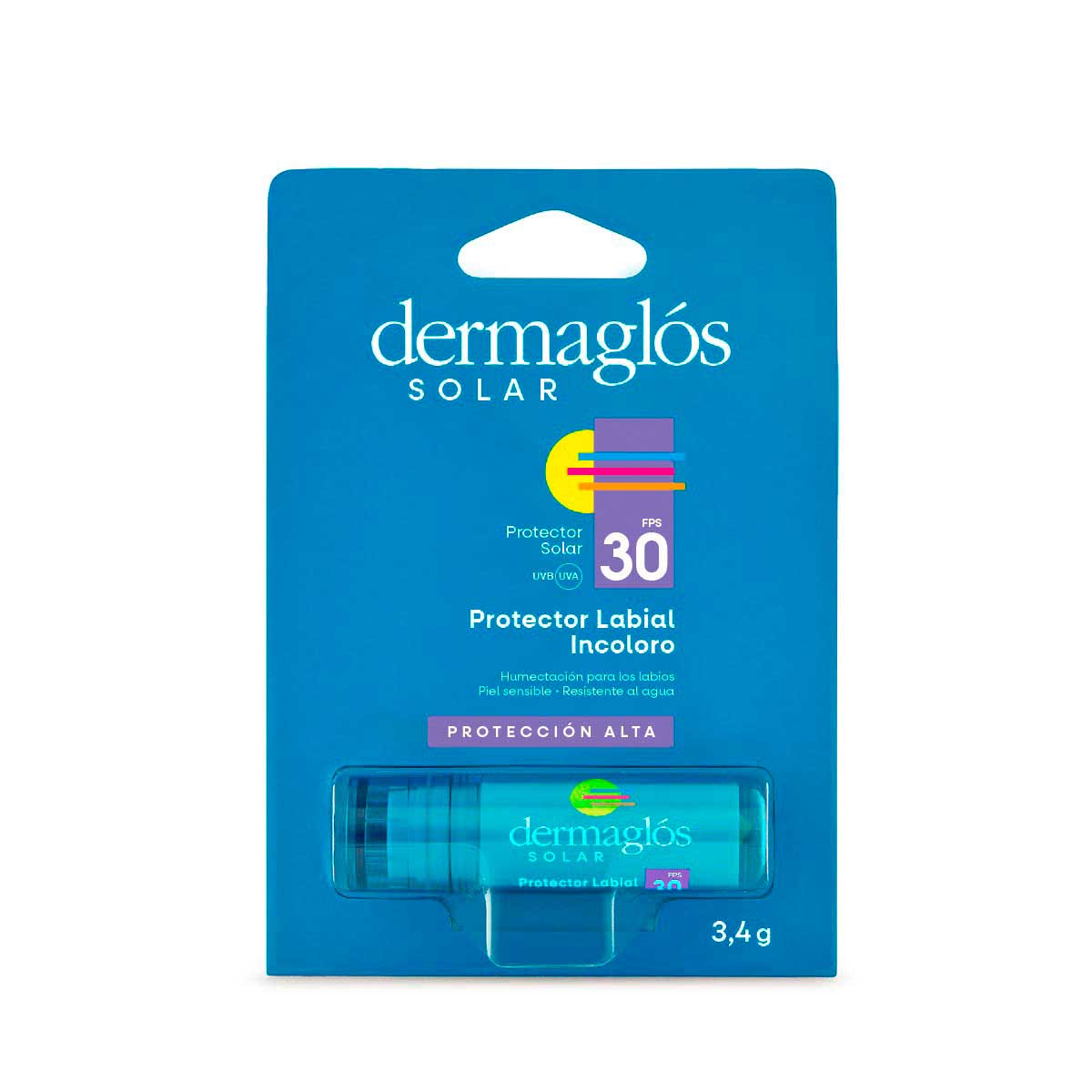 Protector Solar Labial Dermaglós FPS 30 3.4 g
