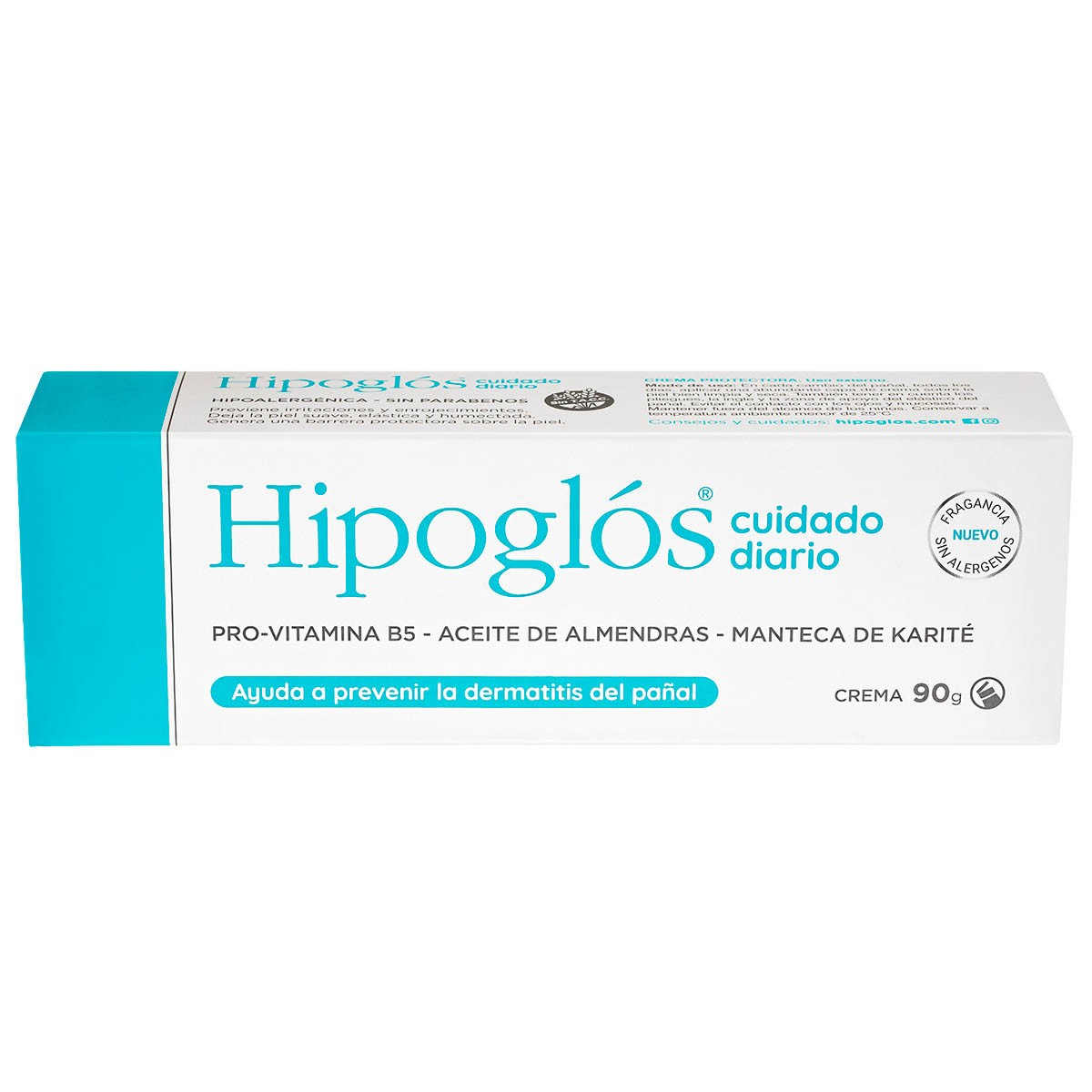 Crema Hipoglós Cuidado Diario 90 g previene paspaduras image number 2