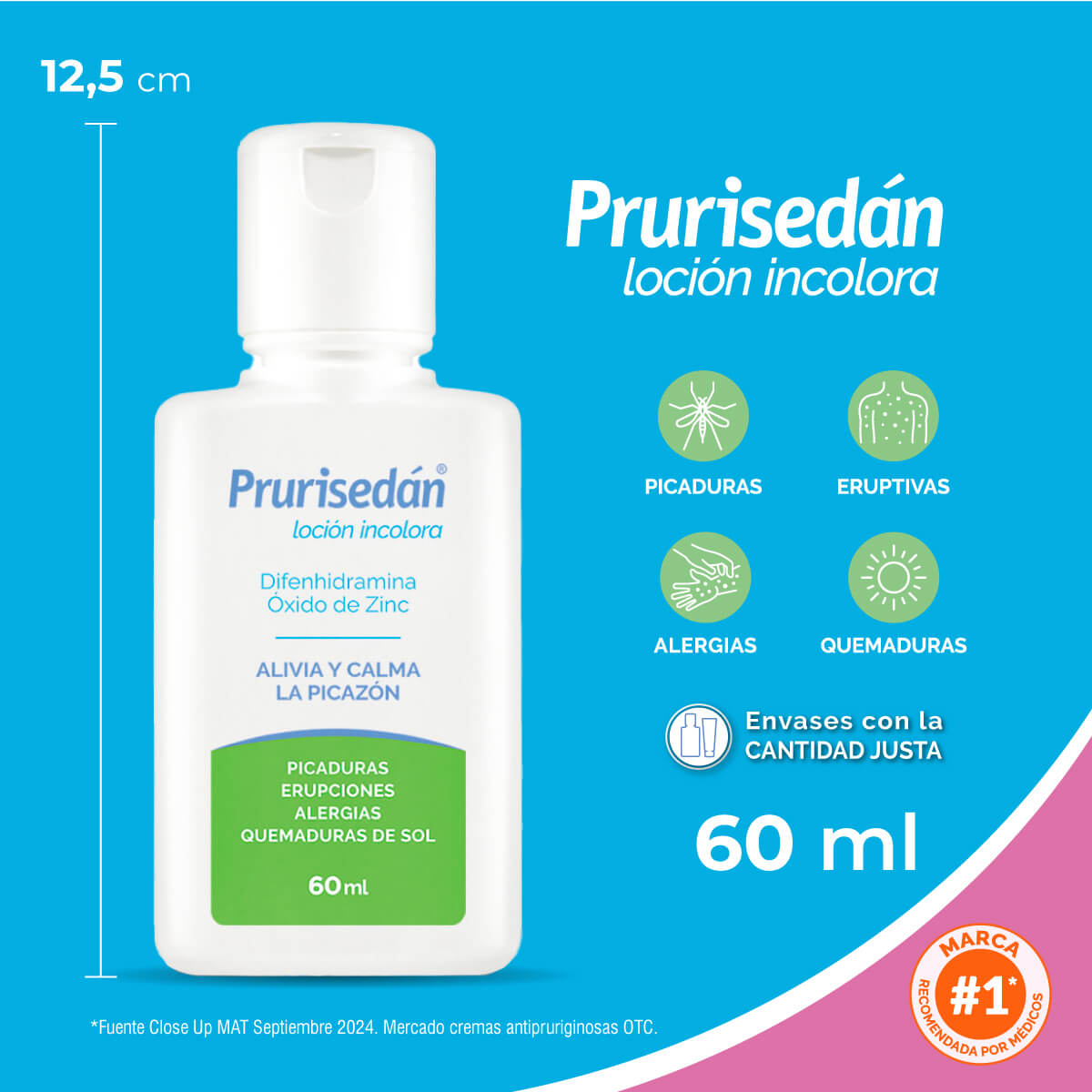 Loción Incolora Prurisedán 60 ml image number 3