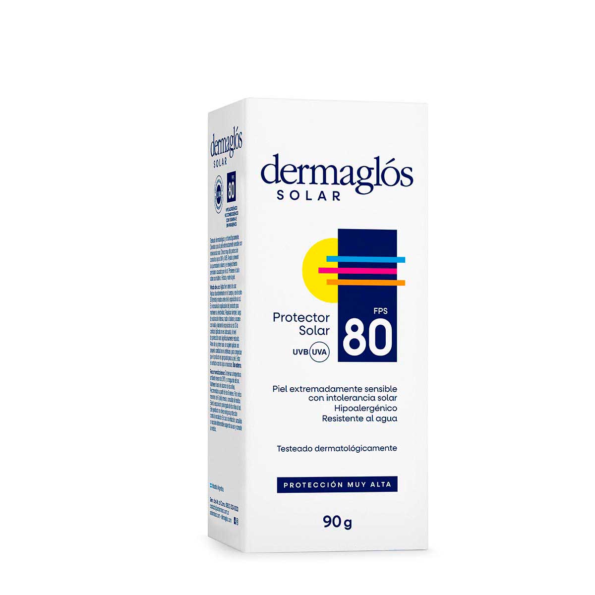 Protector Solar Dermaglós FPS 80 crema 90 g image number 2